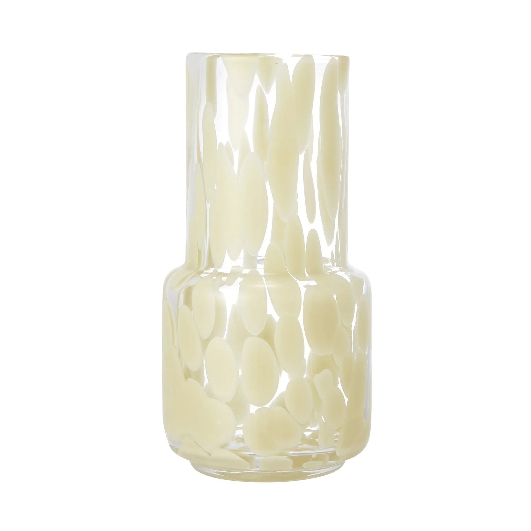 Polka Dot Vase, Beige