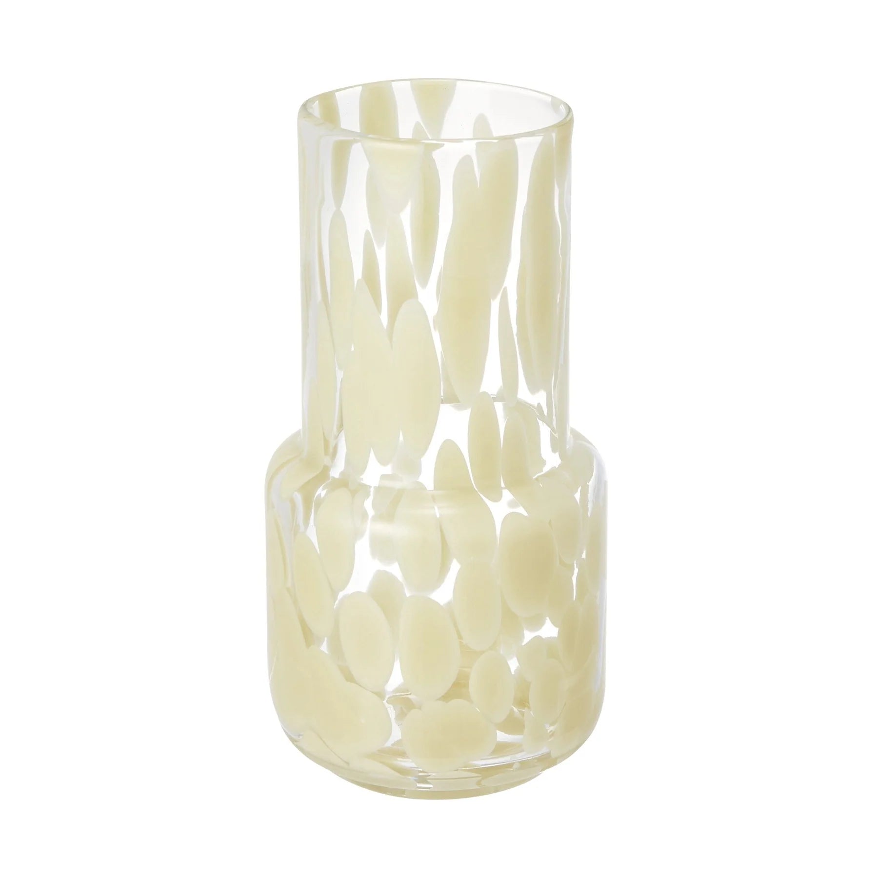 Polka Dot Vase, Beige