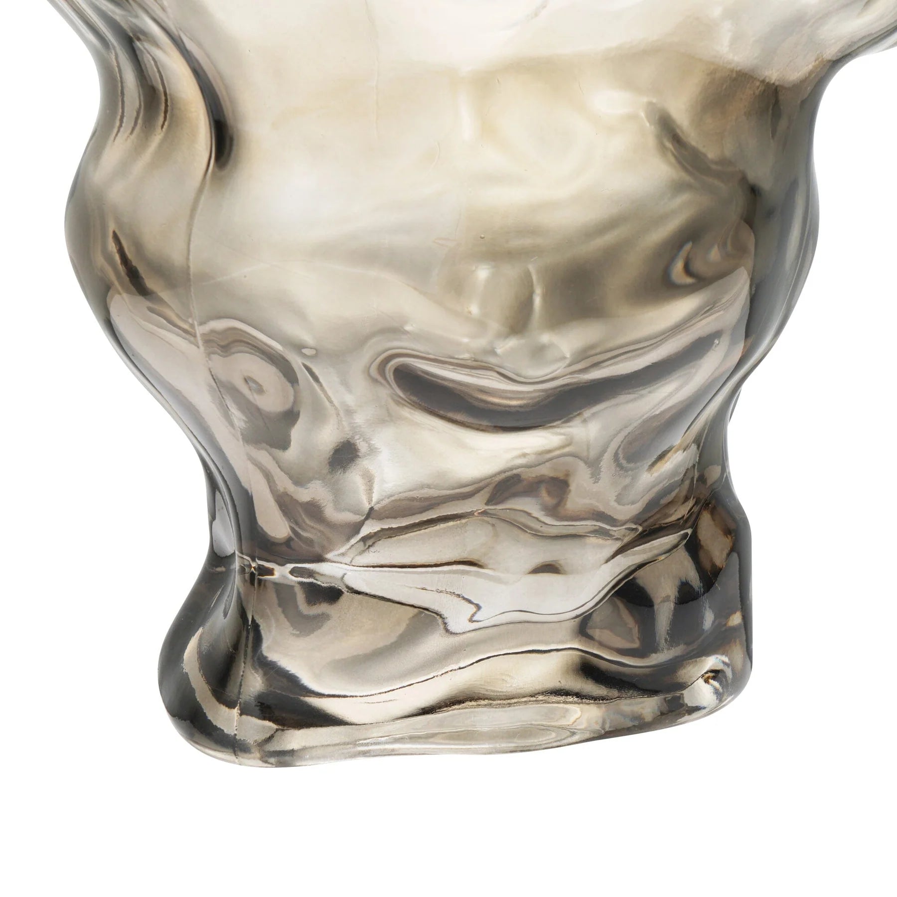Gray Boulder Vase