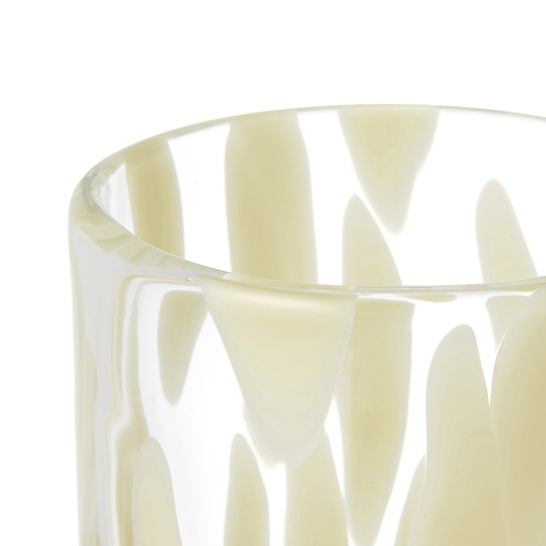 Polka Dot Vase, Beige