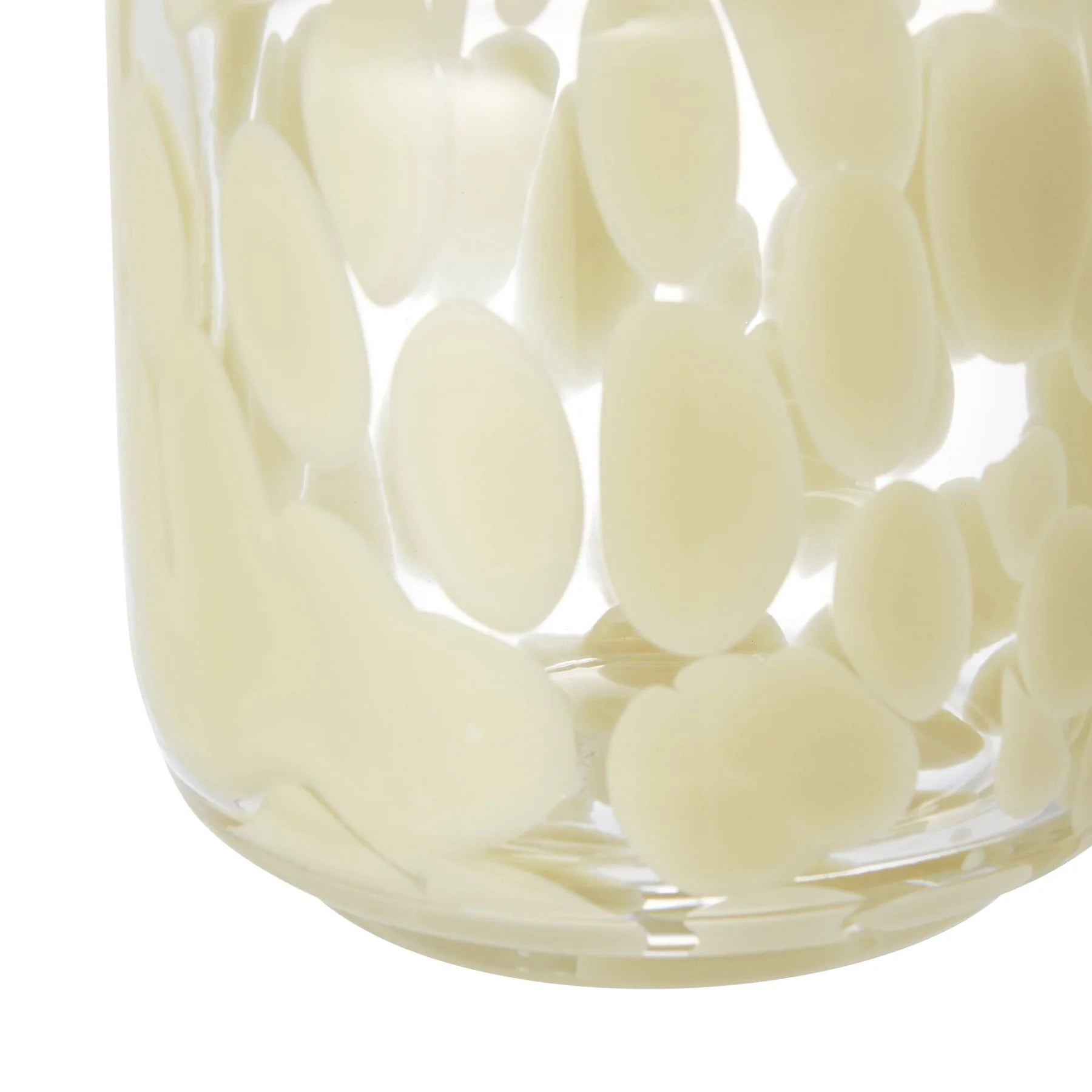Polka Dot Vase, Beige