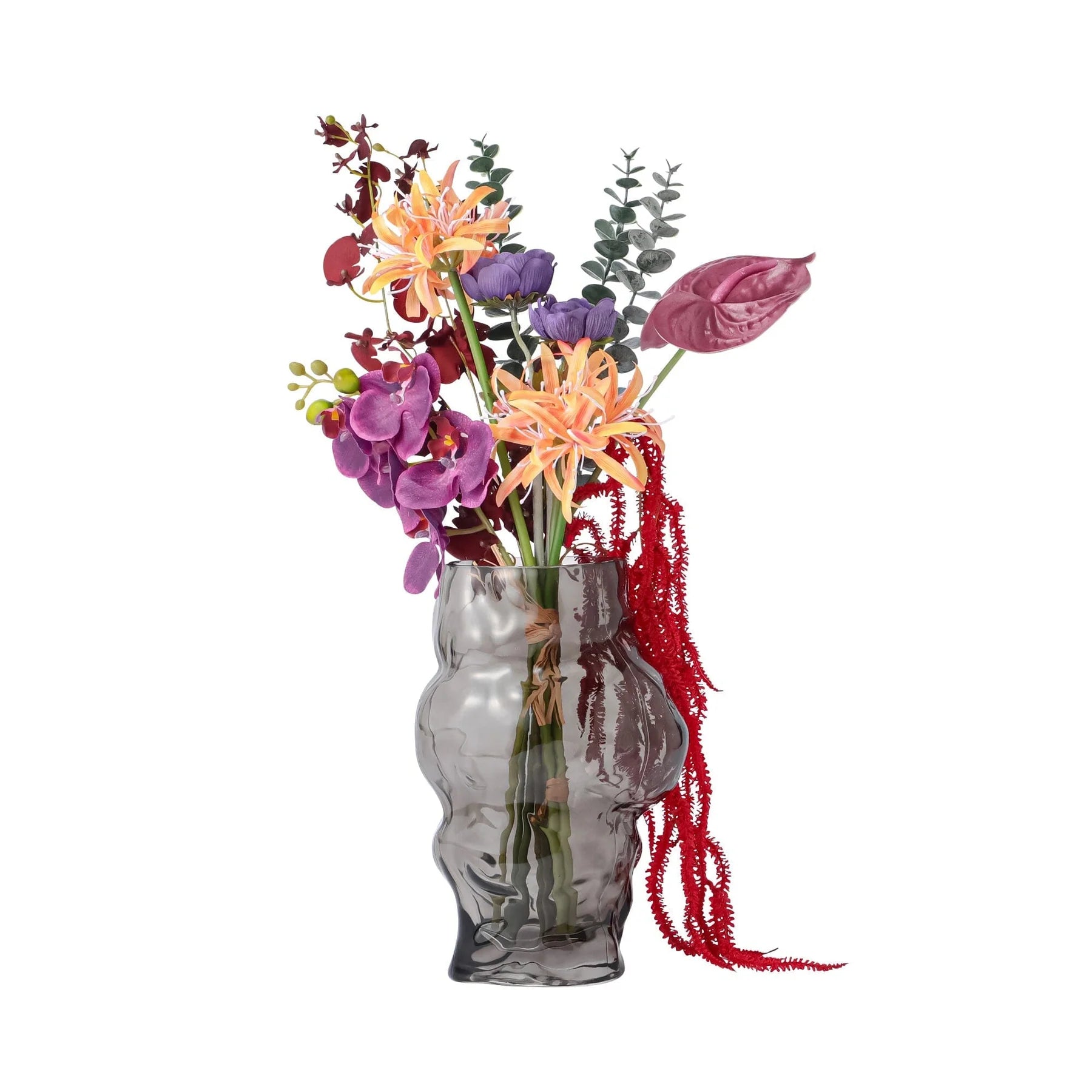 Gray Boulder Vase